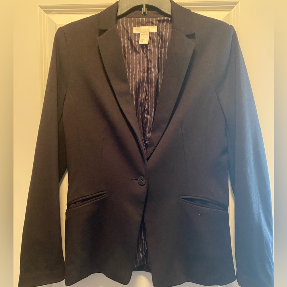 H&M black blazer